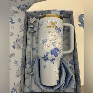 Love Shack Fancy X Stanley Blue Floral 40oz